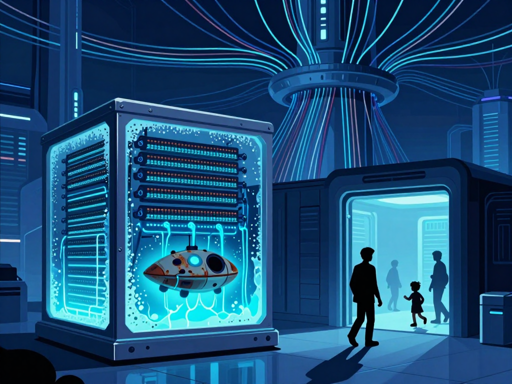 Meta Unveils Liquid-Cooled Networking Innovations for AI at OCP Summit — editorial illustration