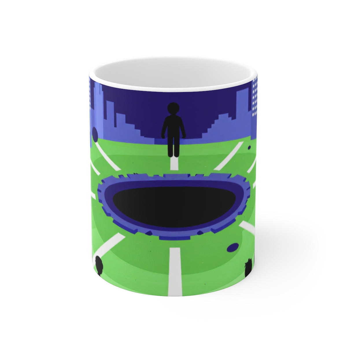 Gravity Glimmer Art Mug provider mockup